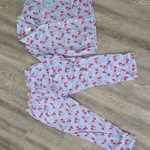 100 % Cotton Cardinal pjs